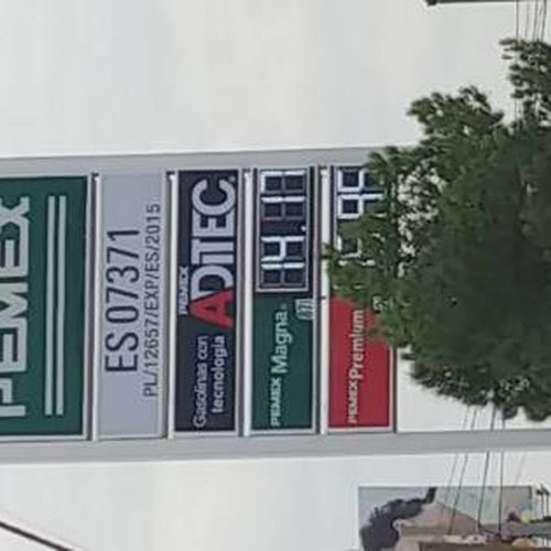 Precios de gasolina en HGas Tecnologico Juárez