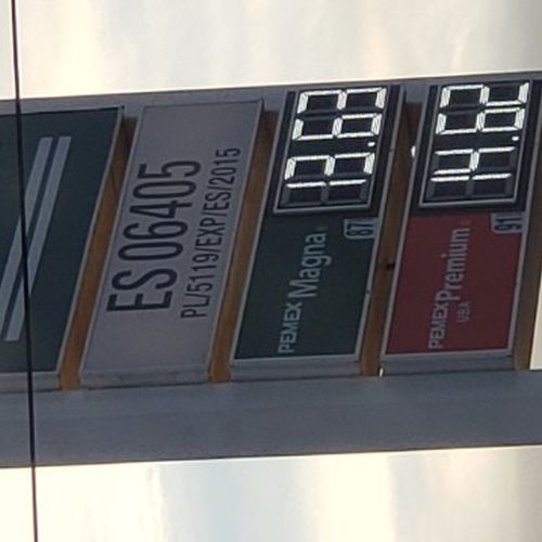 Precios de gasolina en Hidrosina Juárez