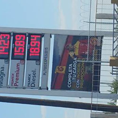 Precios de gasolina en Oxxo Gas Libramiento  7003 Juárez