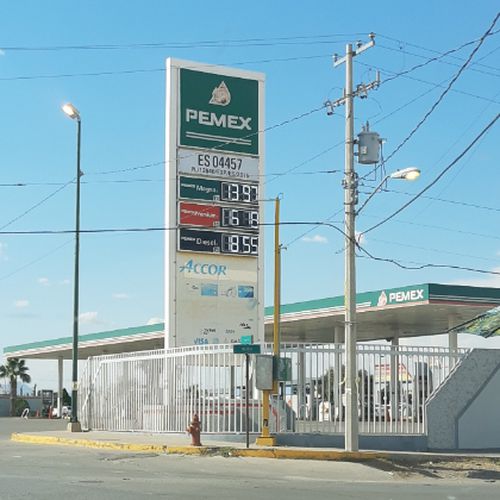 Precios de gasolina en Pemex Gasolinera 4457 Juárez