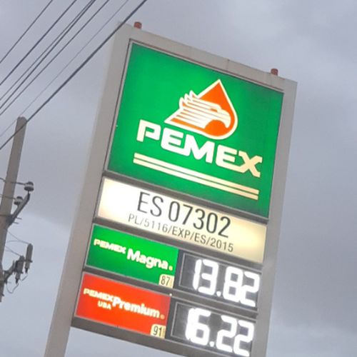 Precios de gasolina en Gasolinera Pemex Juárez