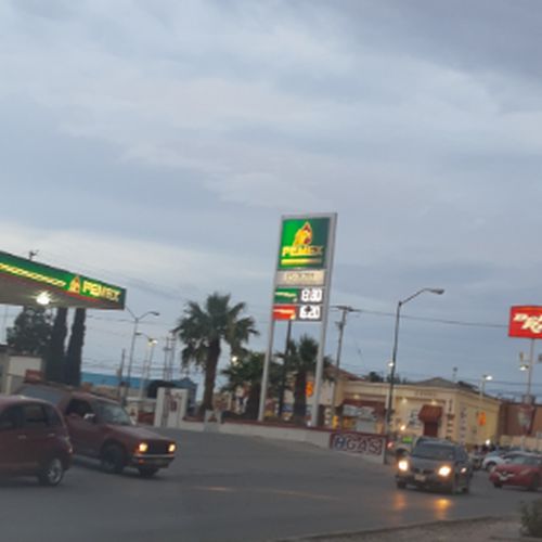 Precios de gasolina en Pemex ES06269 Juárez