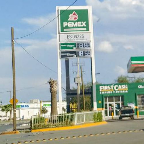 Precios de gasolina en Gasolinera Pemex Juárez