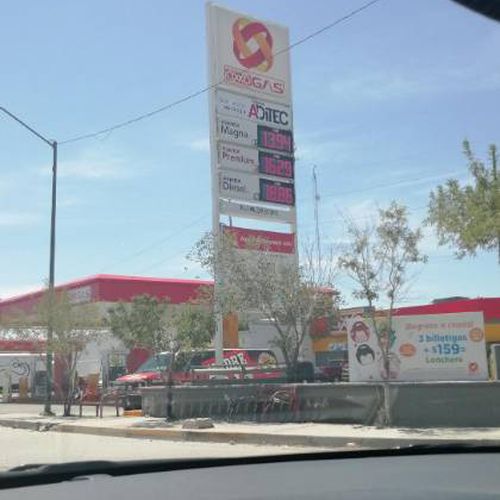 Precios de gasolina en Gasolinera Pemex Juárez