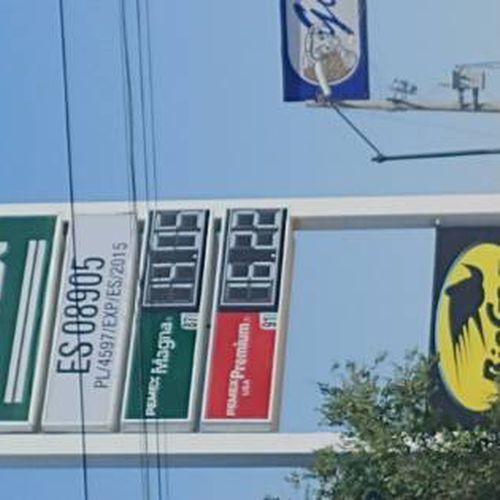 Precios de gasolina en Gasolinera Pemex ES08905 Juárez