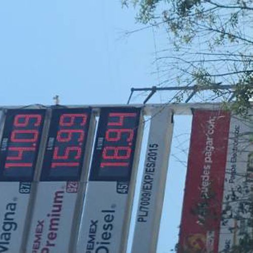 Precios de gasolina en Pemex Juárez