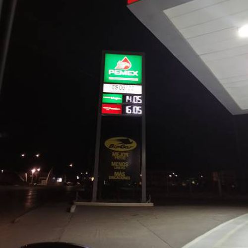 Precios de gasolina en Gasolinera Pemex Juárez