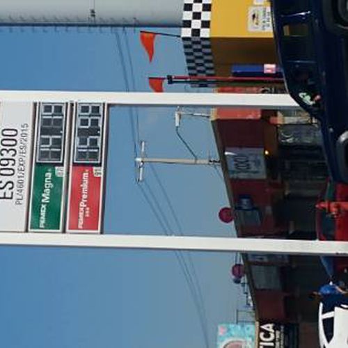 Precios de gasolina en Pemex H gas Juárez