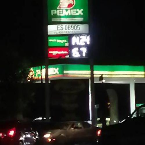 Precios de gasolina en Gasolinera Pemex ES08905 Juárez
