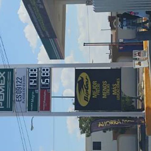 Precios de gasolina en Pemex Juárez