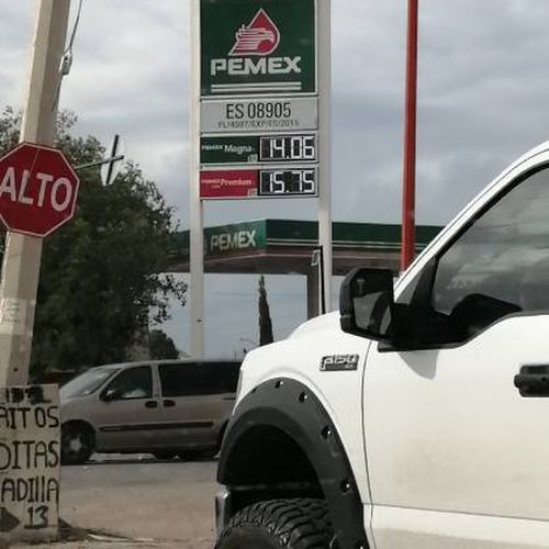 Precios de gasolina en Gasolinera Pemex ES08905 Juárez