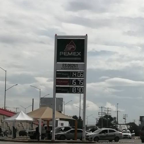 Precios de gasolina en Gasolinera Pemex ES09261 Juárez