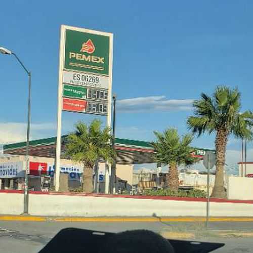 Precios de gasolina en Pemex ES06269 Juárez