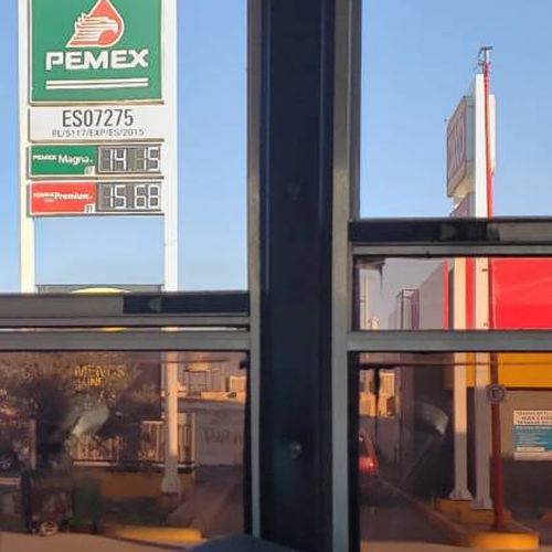 Precios de gasolina en Pemex ES07275 Juárez