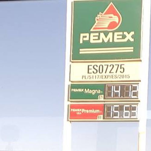 Precios de gasolina en Pemex ES07275 Juárez