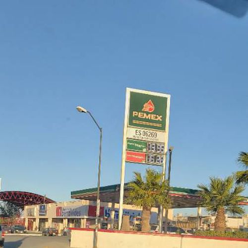 Precios de gasolina en Pemex ES06269 Juárez
