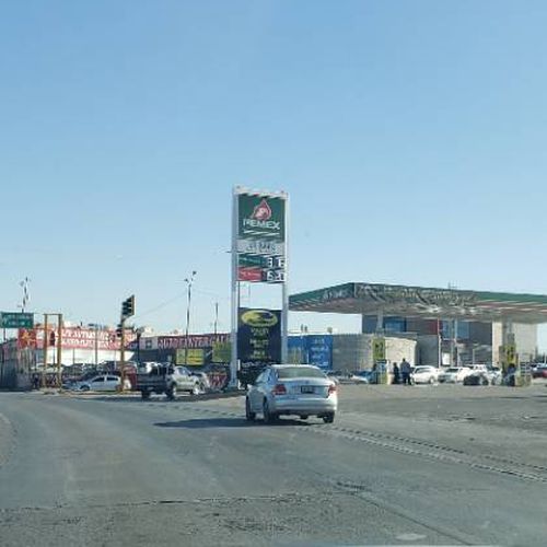 Precios de gasolina en Pemex ES06683 Juárez