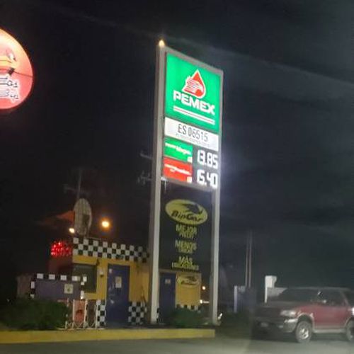 Precios de gasolina en BIP GAS ES6515 Juárez