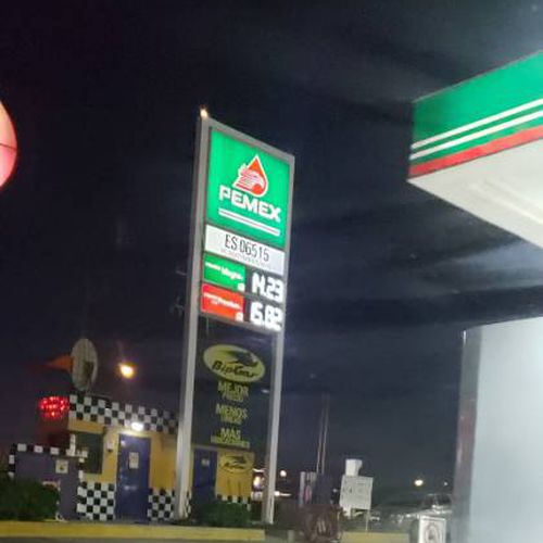 Precios de gasolina en BIP GAS ES6515 Juárez