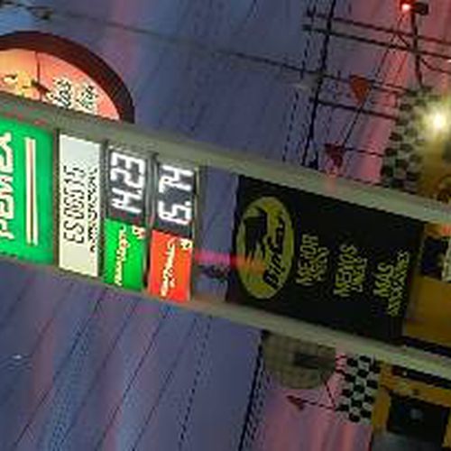 Precios de gasolina en BIP GAS ES6515 Juárez