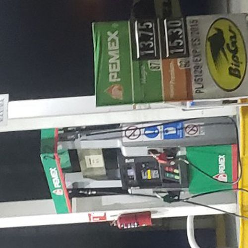 Precios de gasolina en Pemex Juárez
