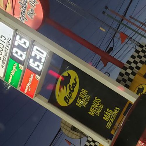 Precios de gasolina en BIP GAS ES6515 Juárez