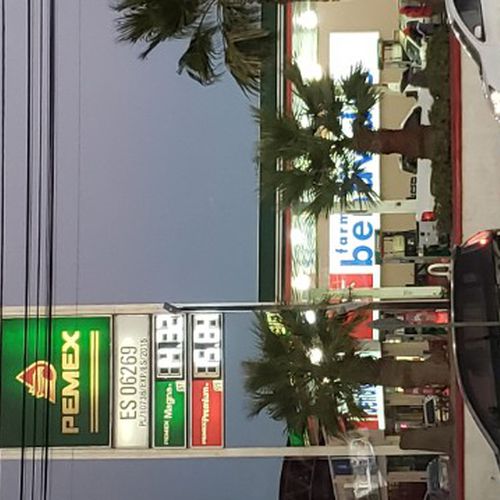 Precios de gasolina en Pemex ES06269 Juárez