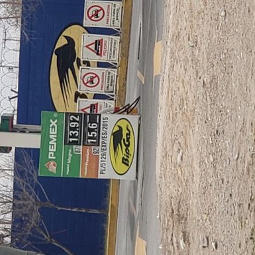 Precios de gasolina en Pemex Juárez