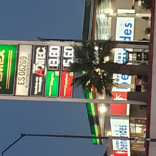 Precios de gasolina en Pemex ES06269 Juárez
