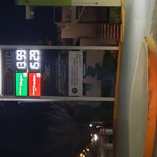Precios de gasolina en Gasolinera Pemex Juárez