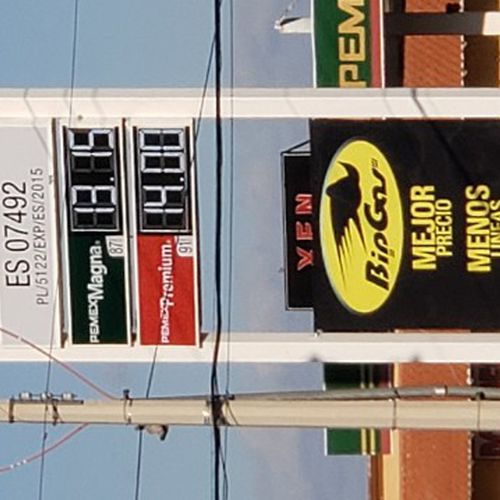 Precios de gasolina en Pemex Hidrosina 79 Juárez