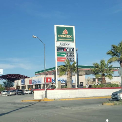 Precios de gasolina en Pemex ES06269 Juárez