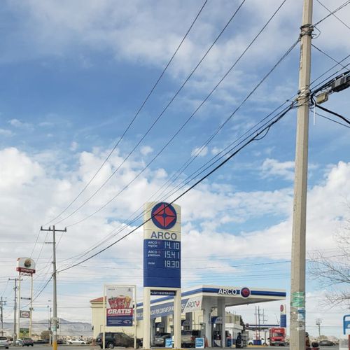 Precios de gasolina en Gasolinera ARCO ES06941 Juárez