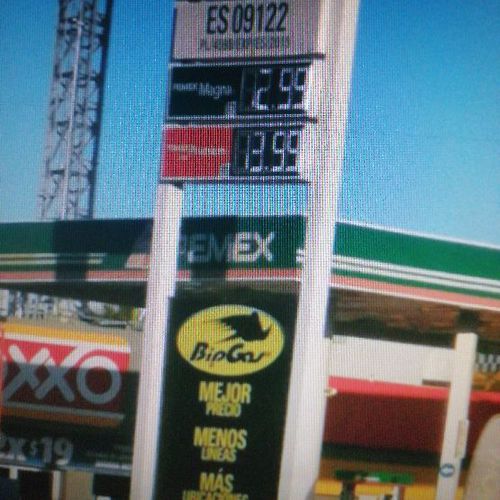 Precios de gasolina en SUPER'S RAPÍDITOS BIP BIP, S.A. DE C.V. Juárez